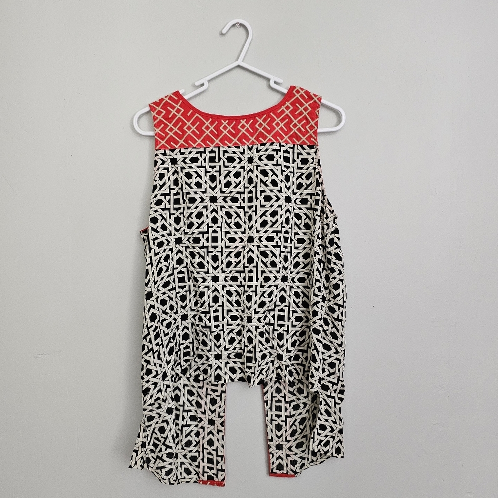 Anthro Thml Patterned Open Back Tank - image 4